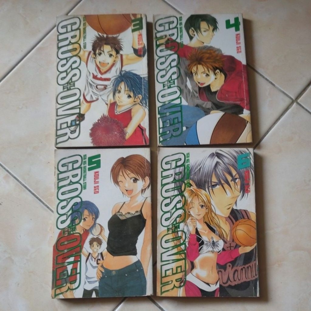 ELEX MEDIA COMIC "CROSS + OVER" NUMBER 3 - 6 BY: KOUJIO