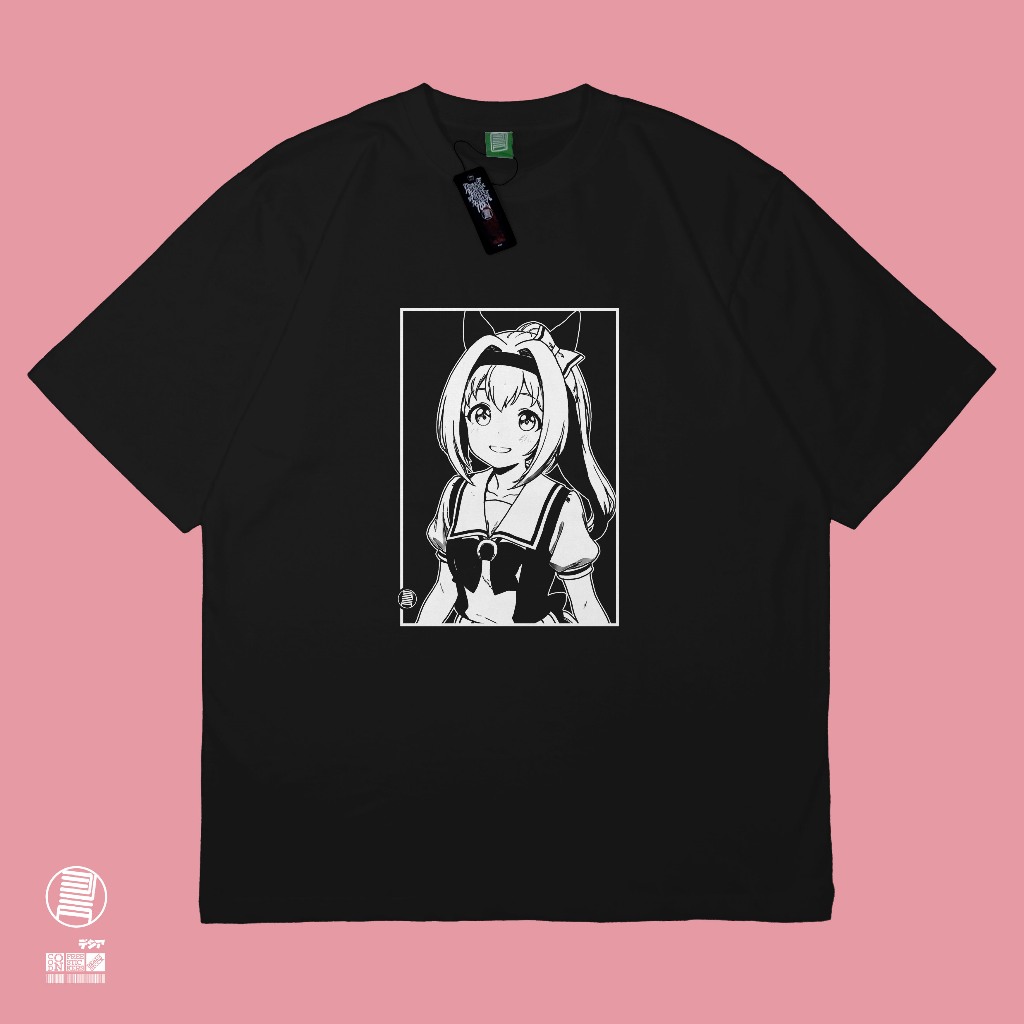 Haru Urara Umamusume Uma Musume สวย Derby มังงะอะนิเมะเสื้อยืด DJA ผ้า