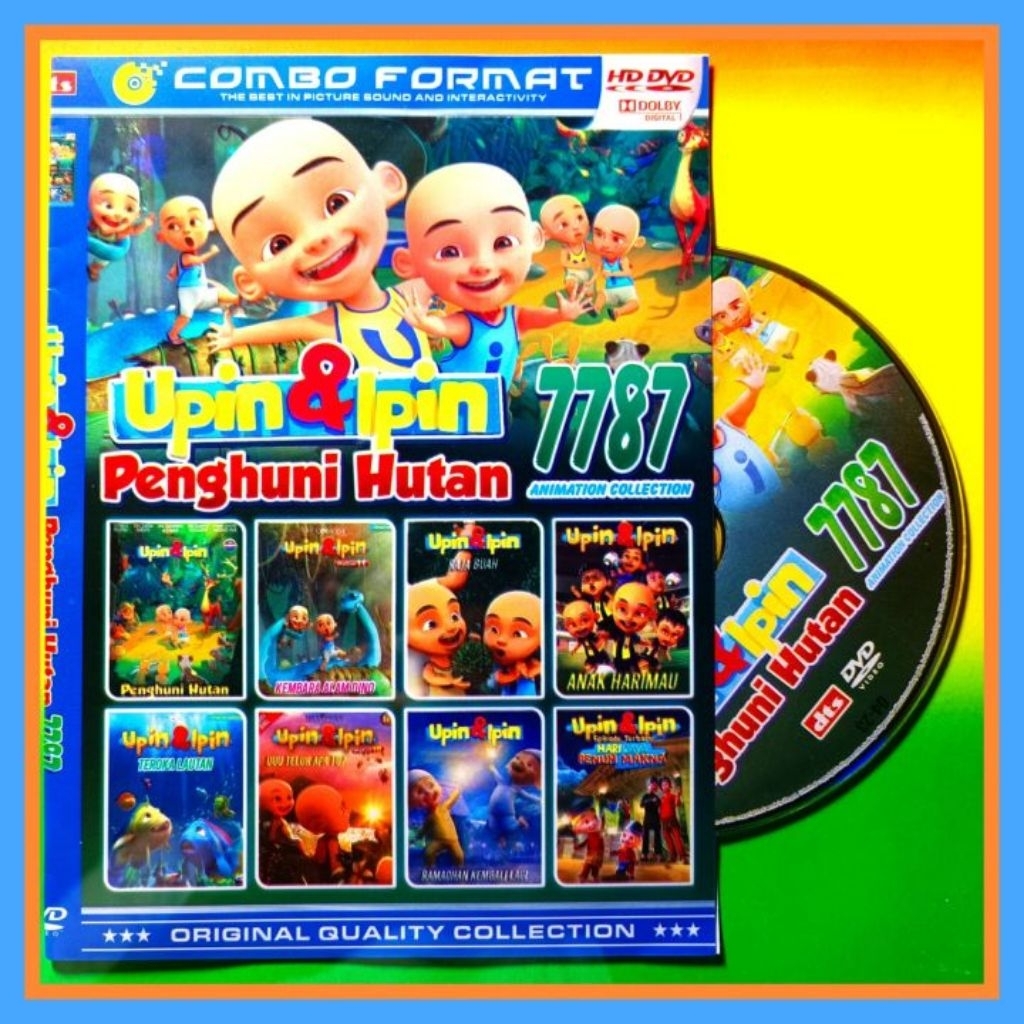 ใหม่ล่าสุด UPIN DVD CASSETTE - LAST ANIMATED CARTOON CHILDRENS DVD CASSETTE UPIN AND IPIN - UPIN IPI