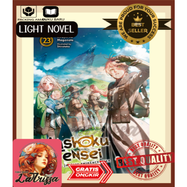 <อังกฤษ>อนุบาล. Light Nov Mushoku Tensei Jobless Reicnation Volume 23 Update