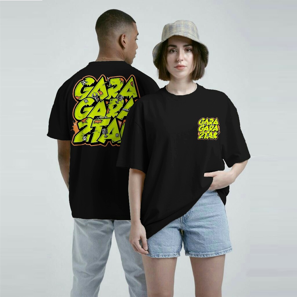 เสื้อยืด Gara Gara 2-Stroke ดั้งเดิมล่าสุดโดยเครื่องแต่งกาย XHAKA.ID