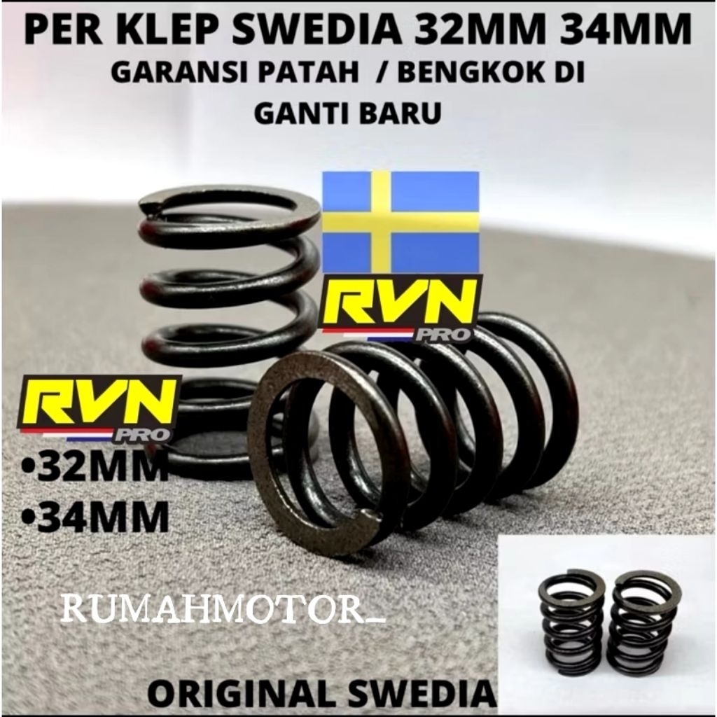 วาล์ววาล์วญี่ปุ่น SWEDISH SPRING 32 34 MIO BEAT JUPITER RVN