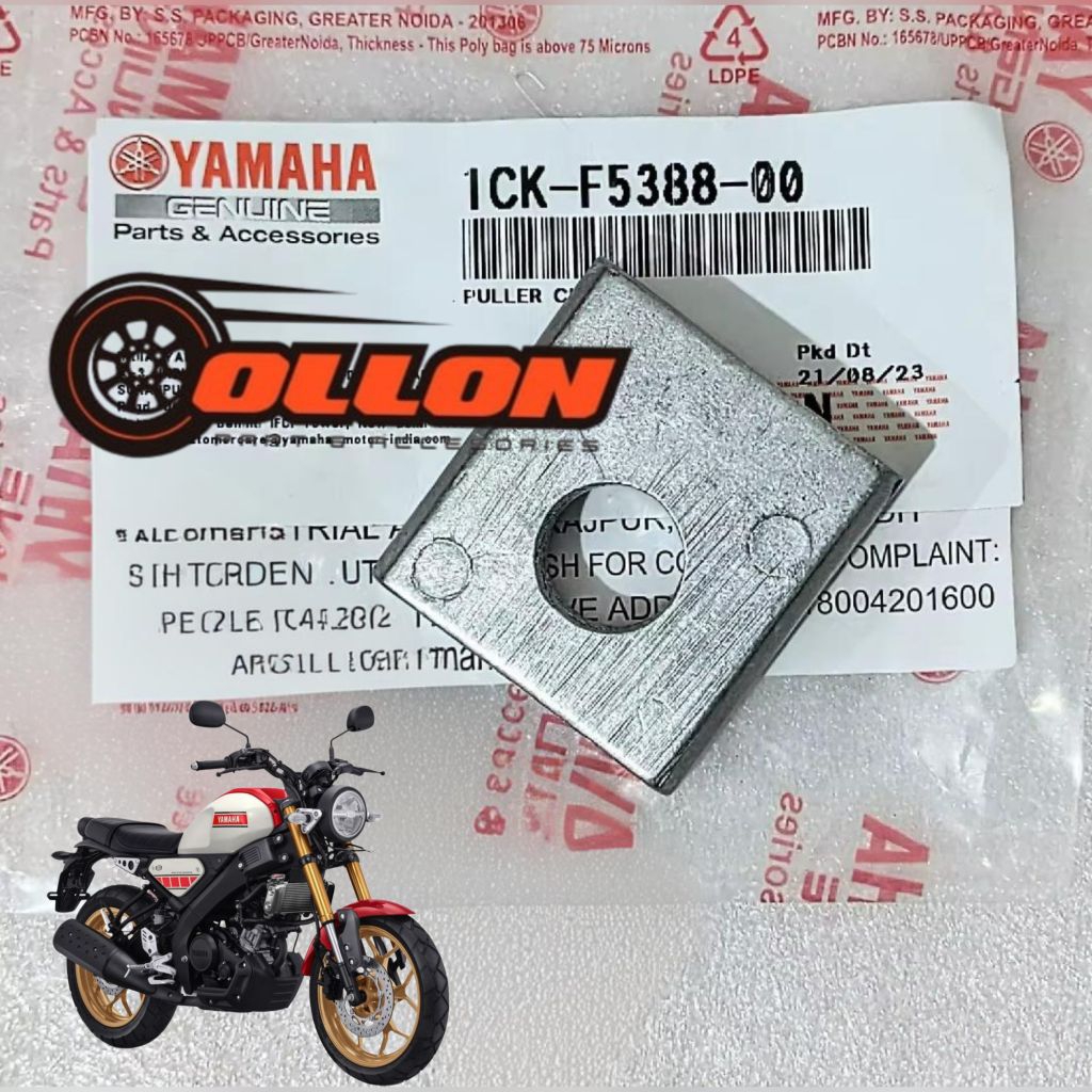 PULLER CHAIN, CHAIN ADJUSTMENT BRACKET XSR 155 R15 V1, V2, V3, V4 ORIGINAL YAMAHA 1CK-F5388-00
