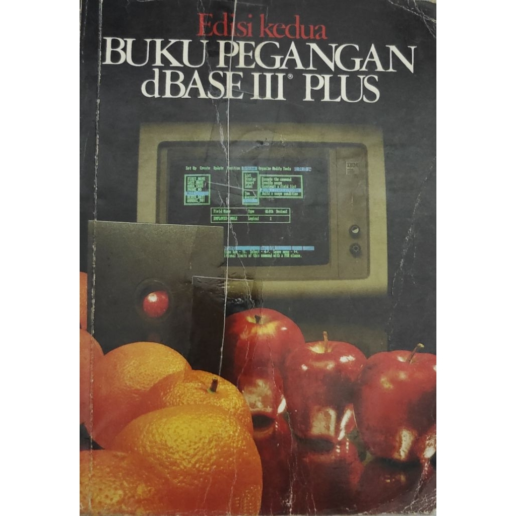 ต้นฉบับมือสอง DBASE III PLUS SECOND EDITION HANDBOOK