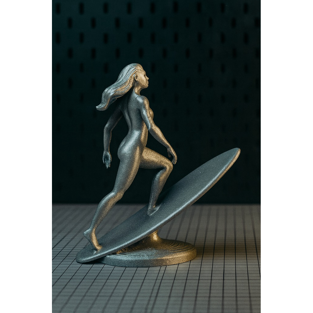 Silver Surfer Figure/marvel ซูเปอร์ฮีโร่แสดง/Silver Surfer ของเล่นสะสม