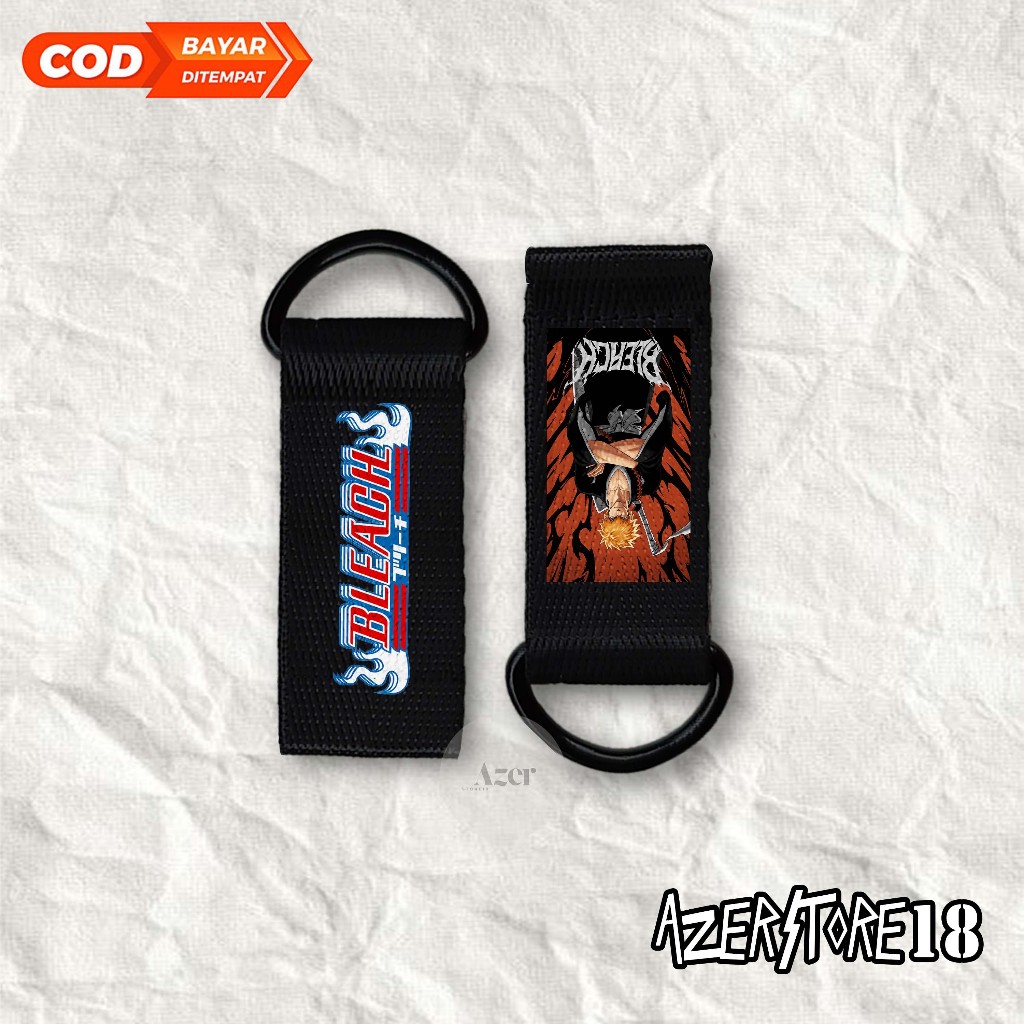 พวงกุญแจ GANTUNGAN Ring D พร้อม SAMURAI X motif - หรูหรา น่าดึงดูด - พวงกุญแจอาร์ต ANIME | KC87