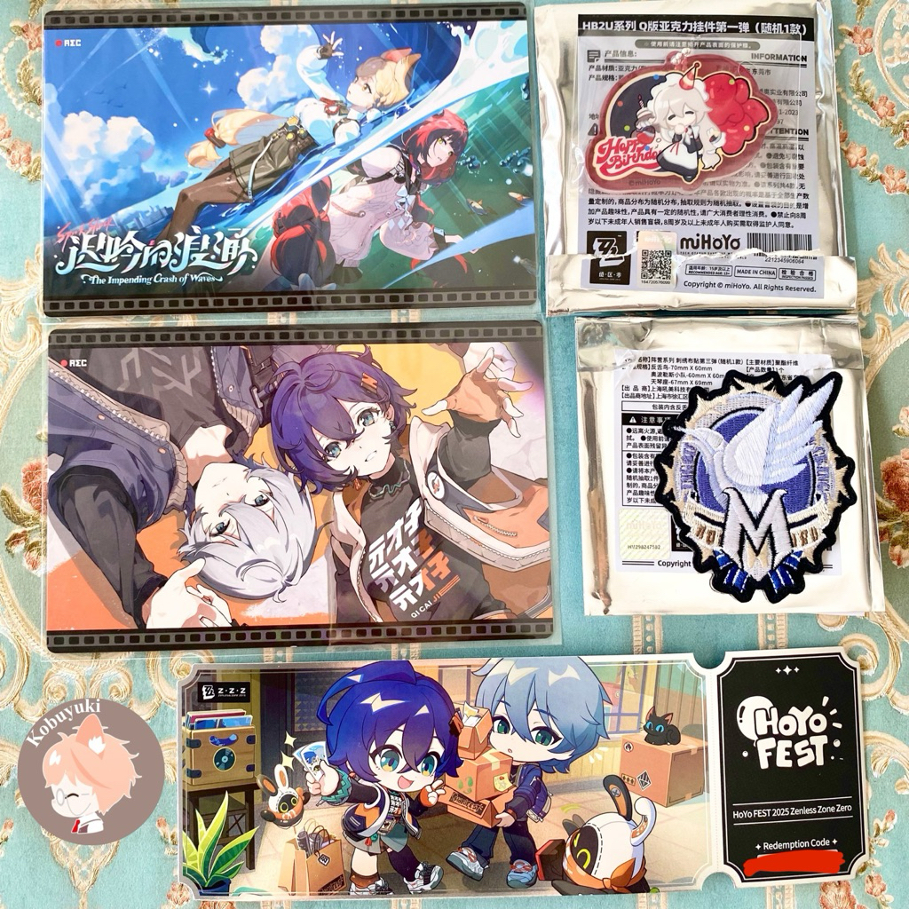 อย่างเป็นทางการจํากัดโปสการ์ด Bromide พวงกุญแจคอลเลกชันกระดาษ zenless โซน zero merch สินค้า bangboo 