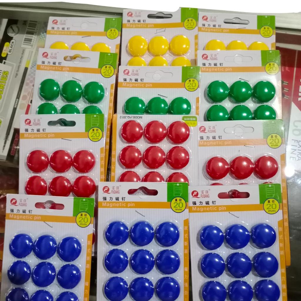 WHITEBOARD MAGNET WHITEBOARD PIN MAGNET 20MM 2CM 1 PACK CONTAINS 12 ชิ้น