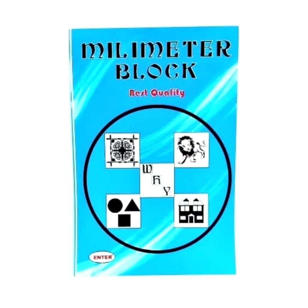 [ DOZEN ] MILIMETER BLOCK FOLIO ENTER BOOK / MILIMETER BLOCK F4