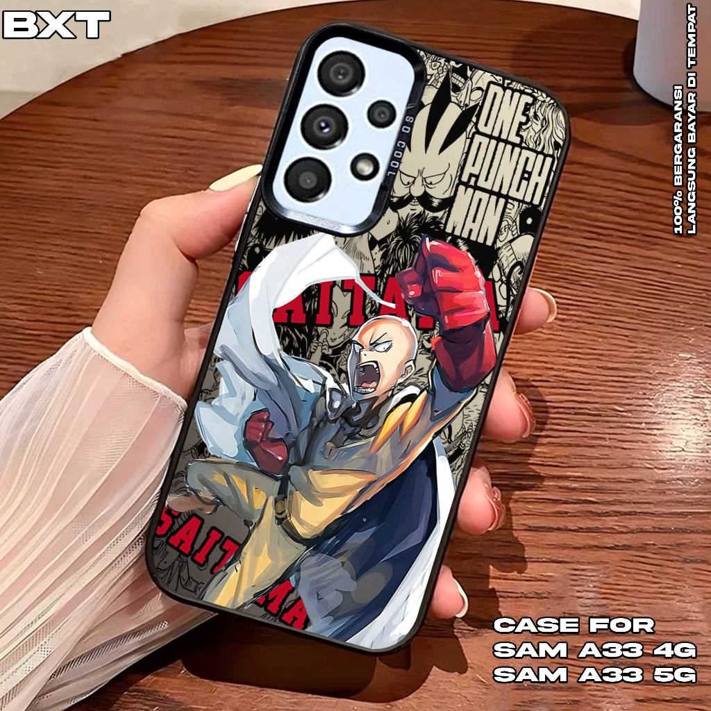 CASE SAMSUNG A33 4G / 5G - SO COOL HOLOGRAM PREMIUM - OPM Motif - Softcase HYBRID IMD PLATE Mens Wom