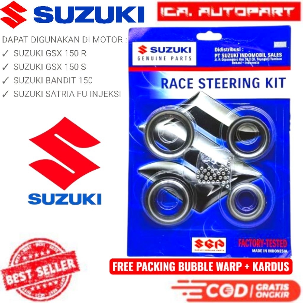 พวงมาลัย satria fu 150 ฉีด Gsx 150 RS bandit 150 พวงมาลัย satria fu 150 fi SGP