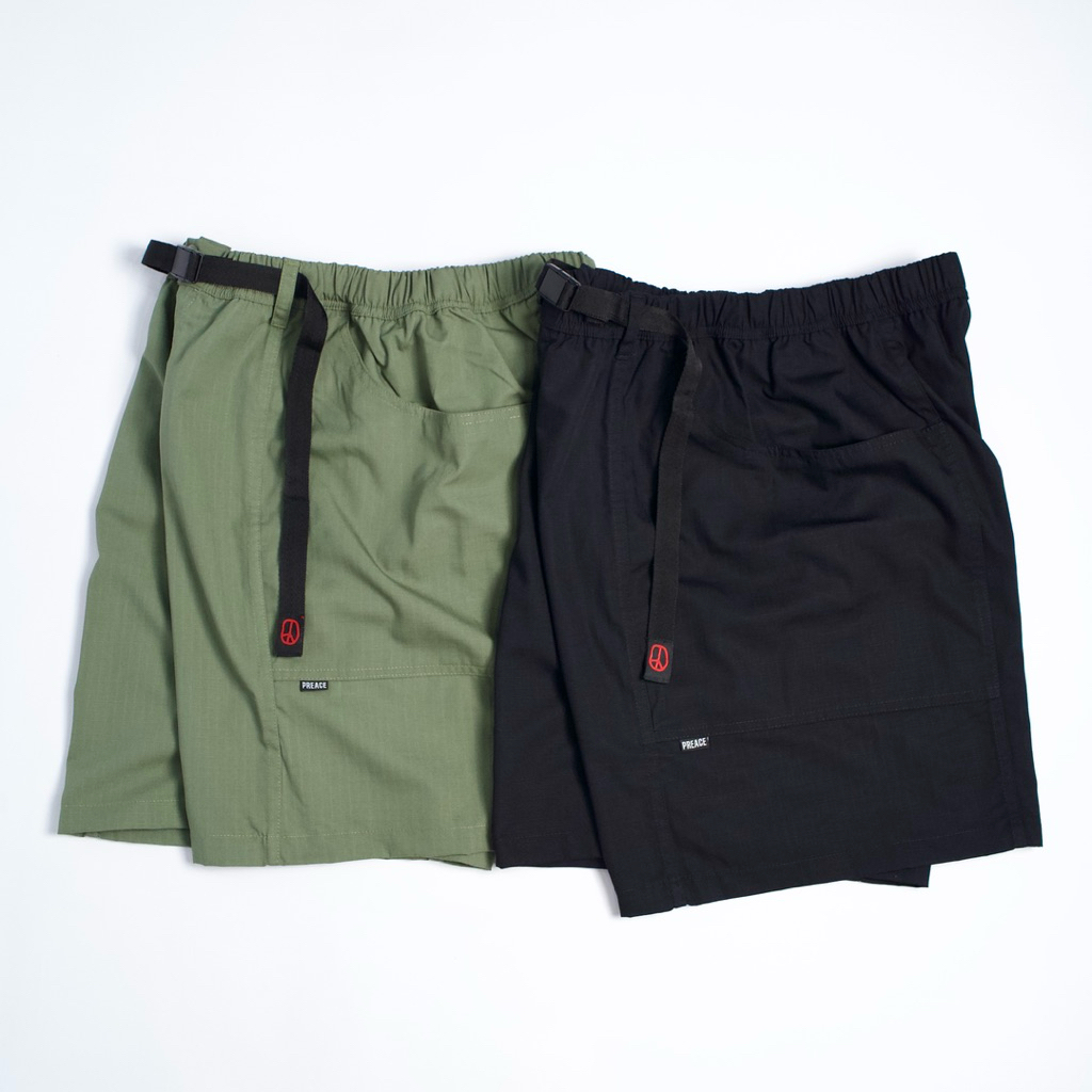 Preace Gadget Short Pants Black & Green