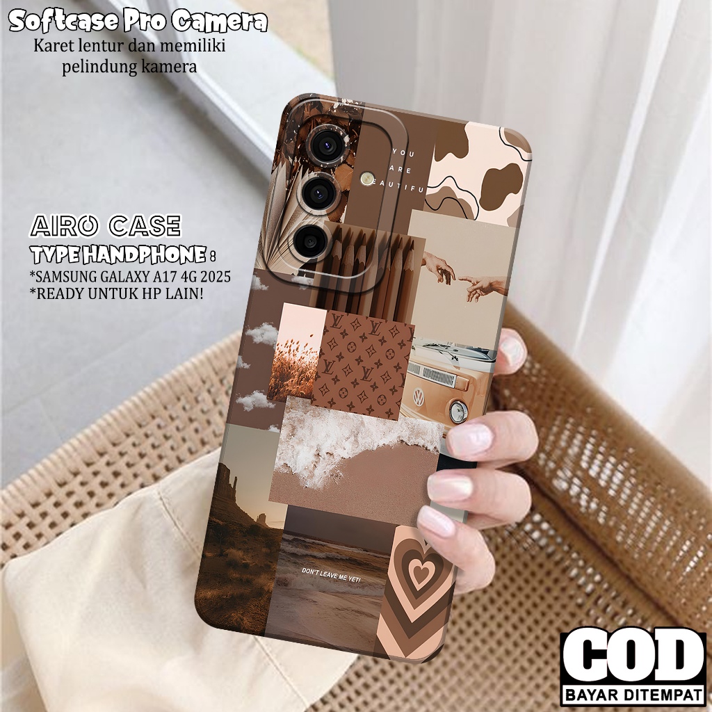 เคส HP ล่าสุด SAMSUNG GALAXY A17 4G 2025 - เคส SAMSUNG GALAXY A17 4G Softcase - AESTHETIC Fashion Ca