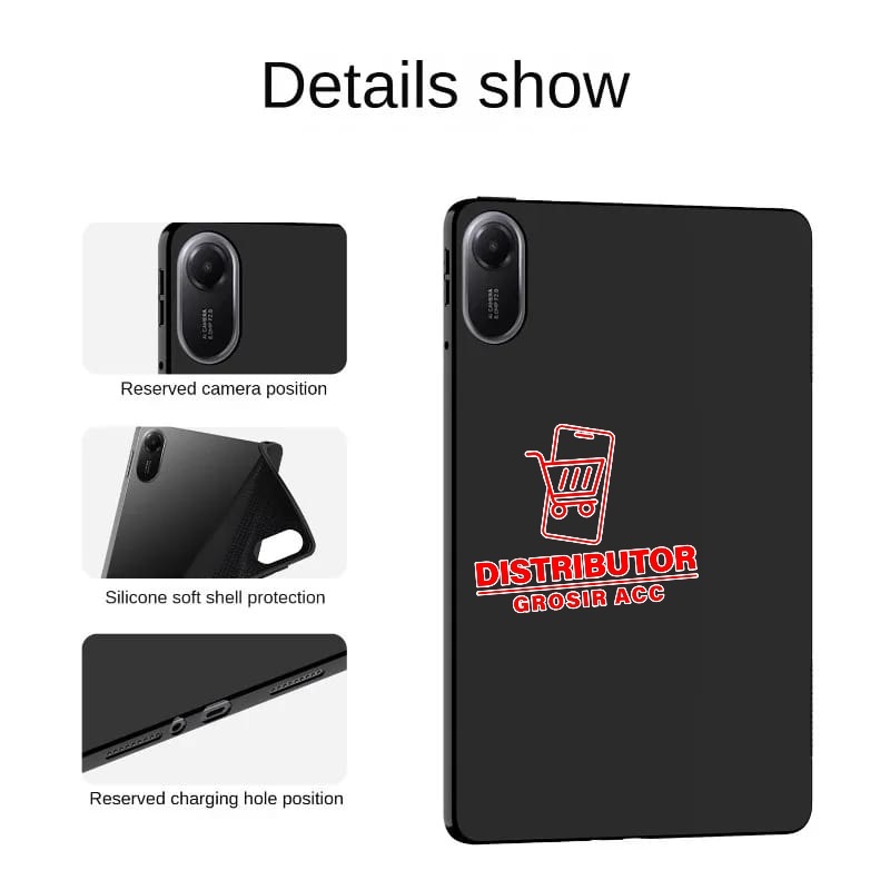 SOFT CASE IPAD 10 10.9 INCH IPAD 11 2025 GEN 11 CASE TABLET CASE BLACK SERIES - SBT