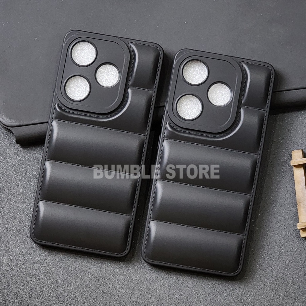 Poco F6 5G Case Poco F5 5G Case 3D Jacket Design / Macaron Case Black Motif Pillow Poco F6 5G Poco F
