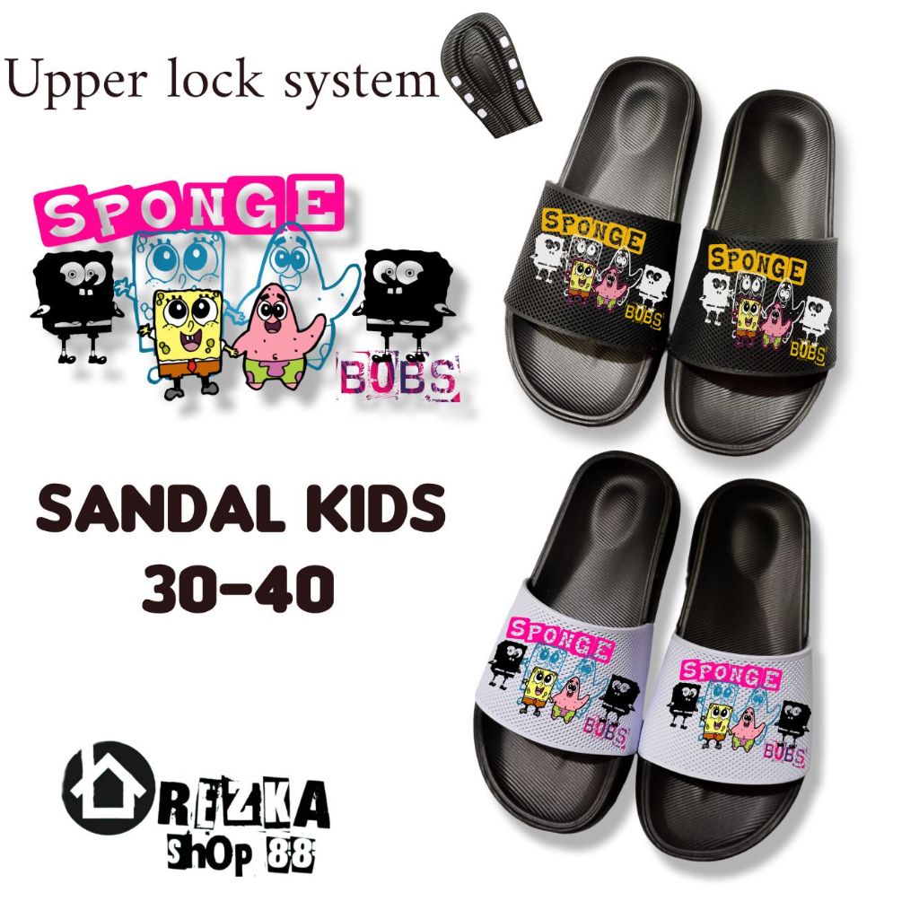 รองเท้าแตะเด็กผู้ชาย Spongebobs Patrick ขนาด 30-40
