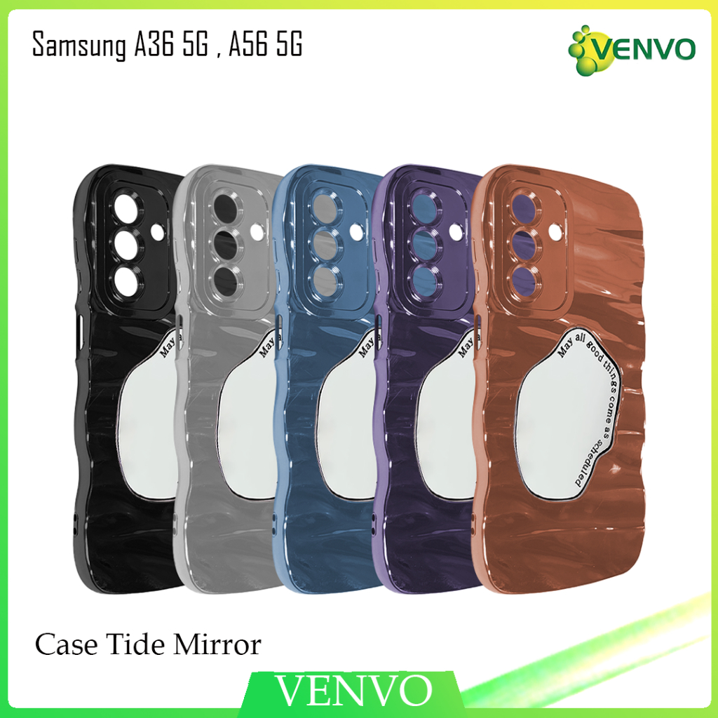 VENVO - VV57 Case Tide Mirror Samsung A36 5G A56 5G
