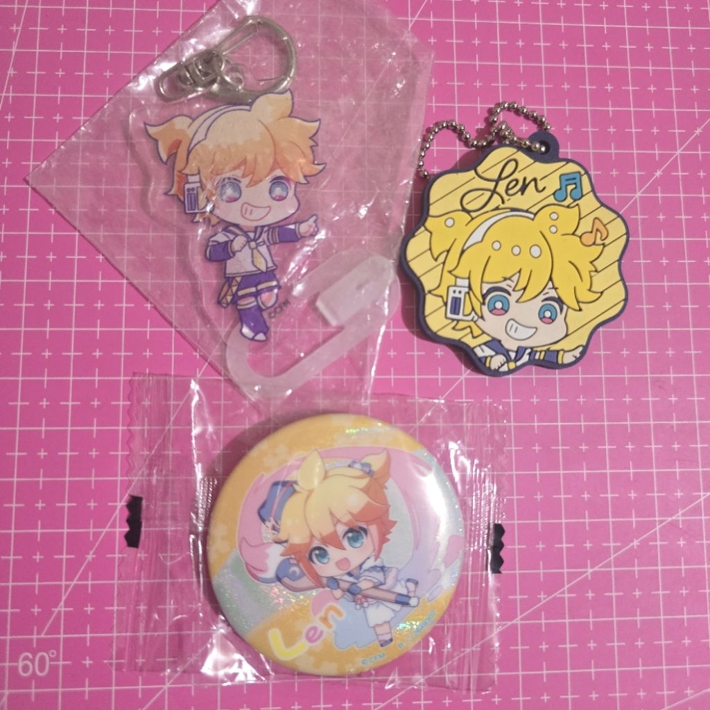 GANTUNGAN Kagamine len Vocaloid prosekai proseka โครงการ sekai พวงกุญแจอะคริลิคพวงกุญแจอะคริลิคสายคล