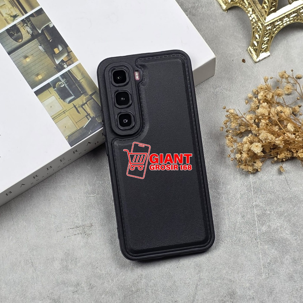 INFINIX HOT 60 PRO INFINIX HOT 60 PRO PLUS หนัง PRO กล้องสีดํา SOFTCASE INFINIX HOT 60 PRO INFINIX H