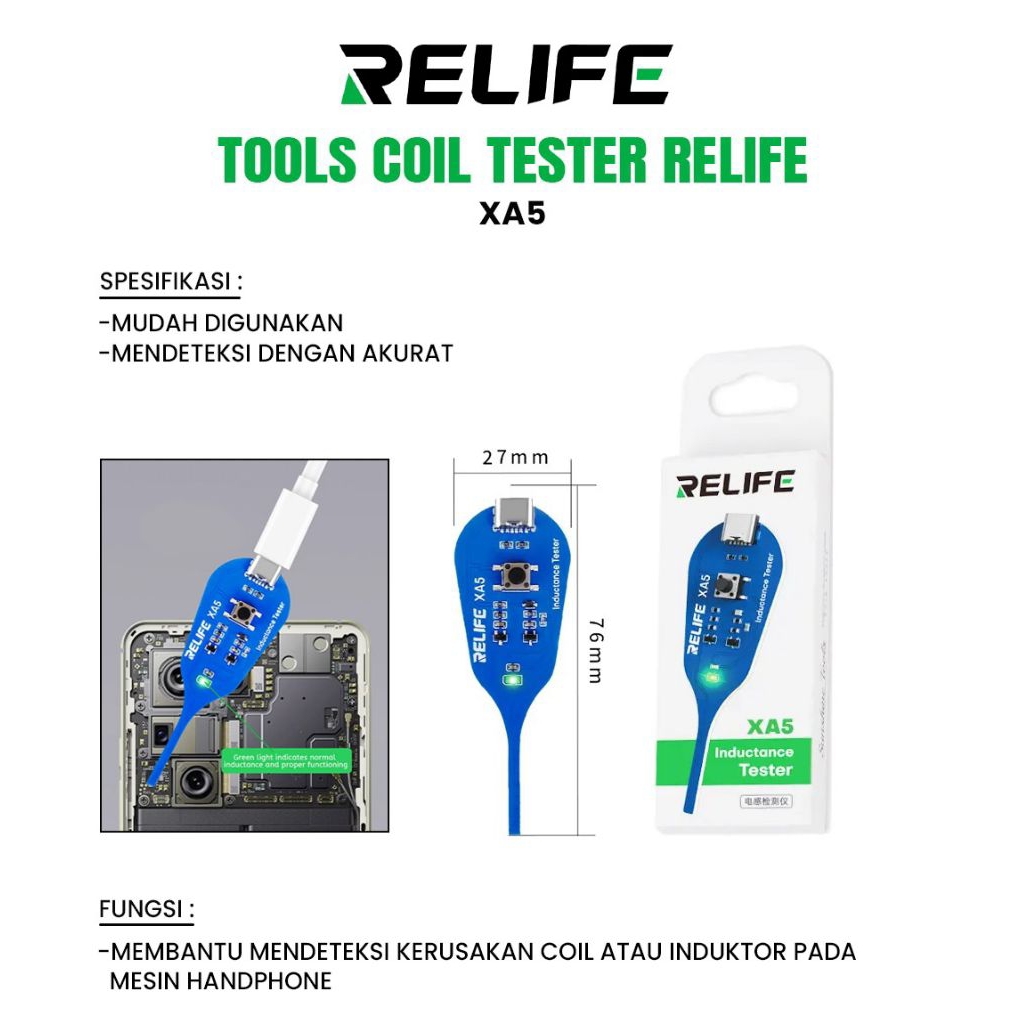 COIL INSTRUMENT TESTER DETECTOR หรือ MAINTOR TESTER RELIFE XA5