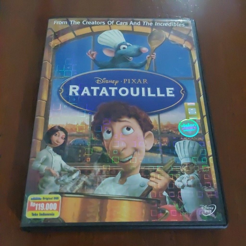 ( DVD ORIGINAL ) " RAATATUILLE " DISNEY PIXAR