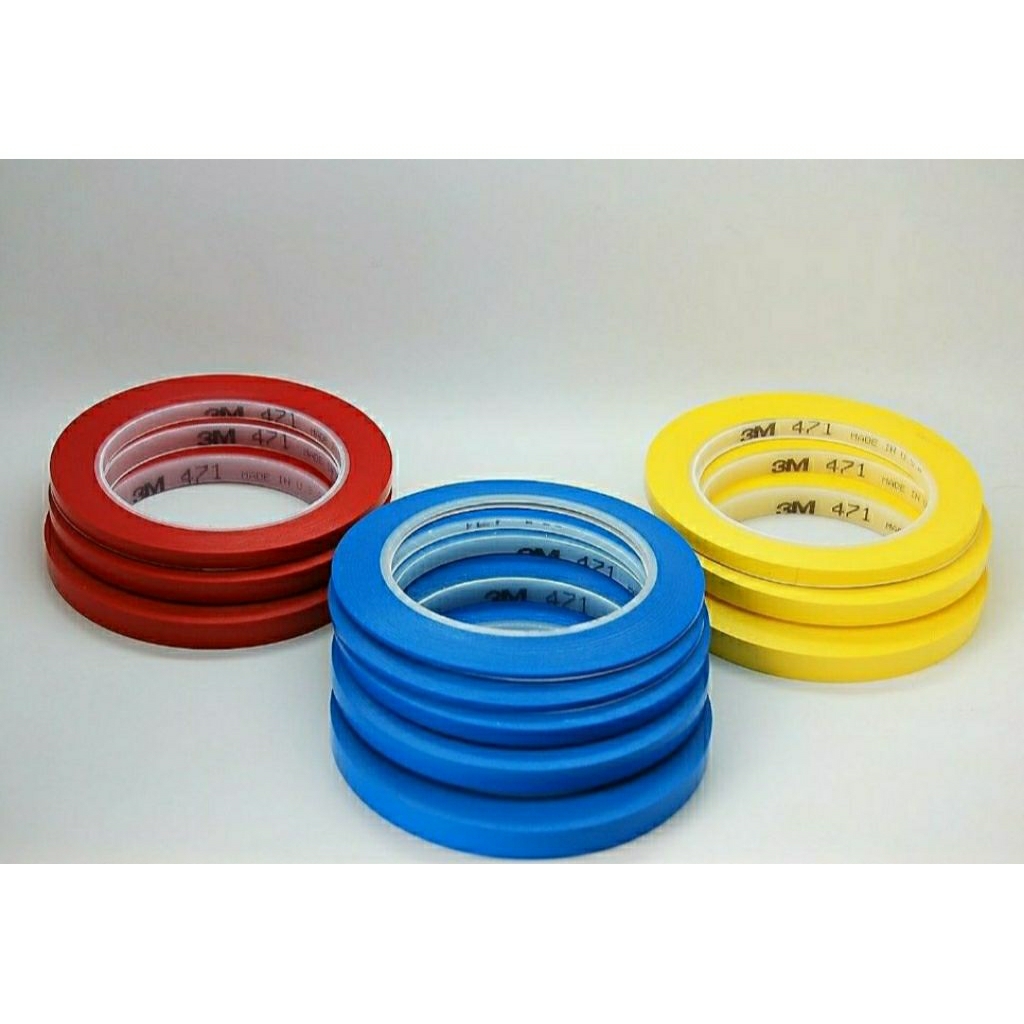 3M 471 Sote Tape / Vinyl Tape 3M (6mm x 30m)