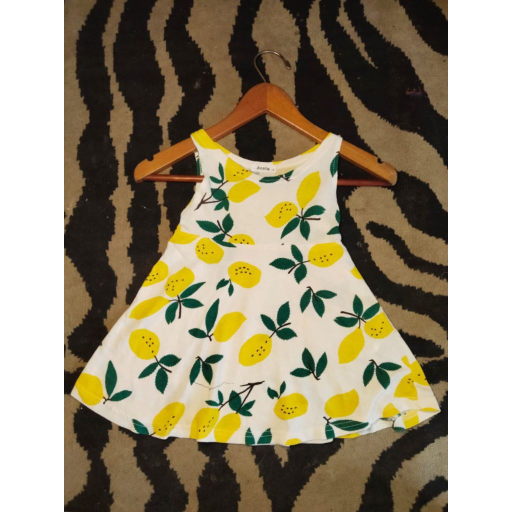 ชุดเดรสเด็กวินเทจยี่ห้อ Aosta