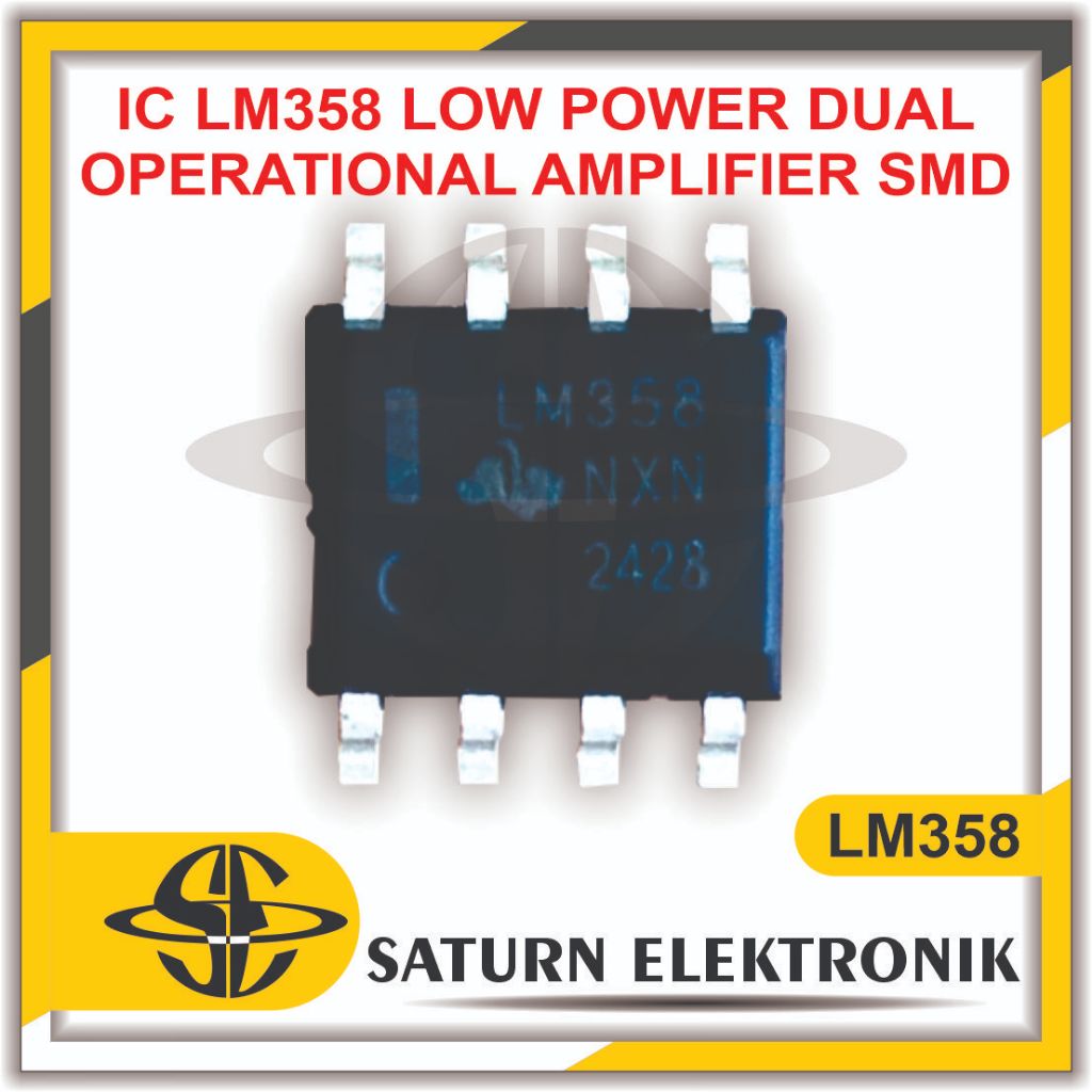 IC LM358 LM 358 LOW POWER DUAL OPERATIONAL AMPLIFIER SMD