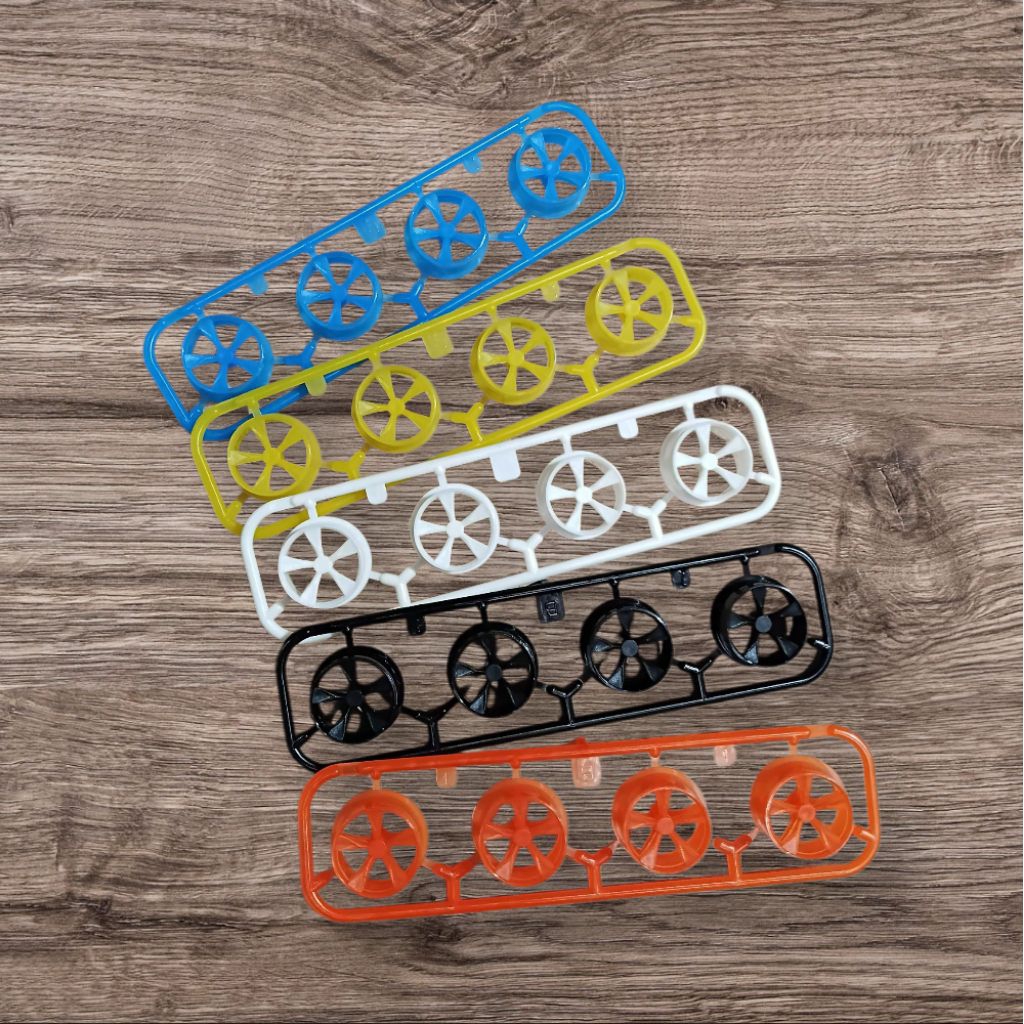 REP TAMIYA RIMS 5 SPOKE MEDIUM / RIMS SPOKE 5 [PP MATERIAL]