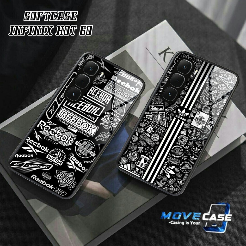 เคส MV456 Infinix Hot 60 | Softcase Glass สําหรับฝาครอบป้องกันโทรศัพท์มือถือ Infinix Hot 60