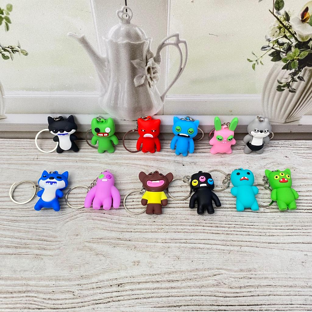 GANTUNGAN STANDARD FUGGLER FULLBODY RUBBER KEYCHAIN GK-2069 / ใหม่ล่าสุด MINIATURE FUGGLER และ GRSOI