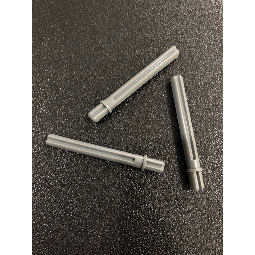 Lego Parts - 32209 - Dark Blush Grey, Technic Axe 5.5L พร้อม Stop