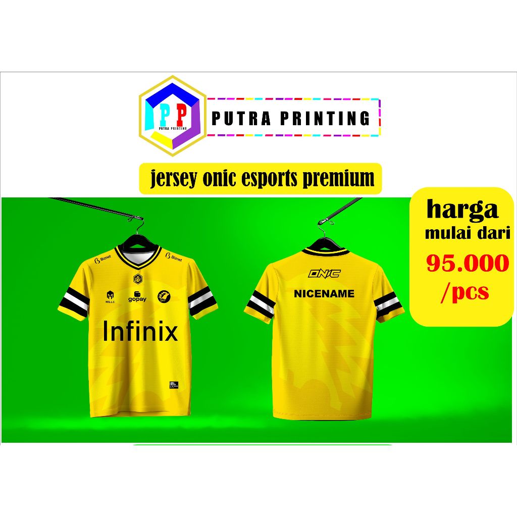 ONIC ESPORT 2025 JERSEY FULL PRINTING ฟรี NAME