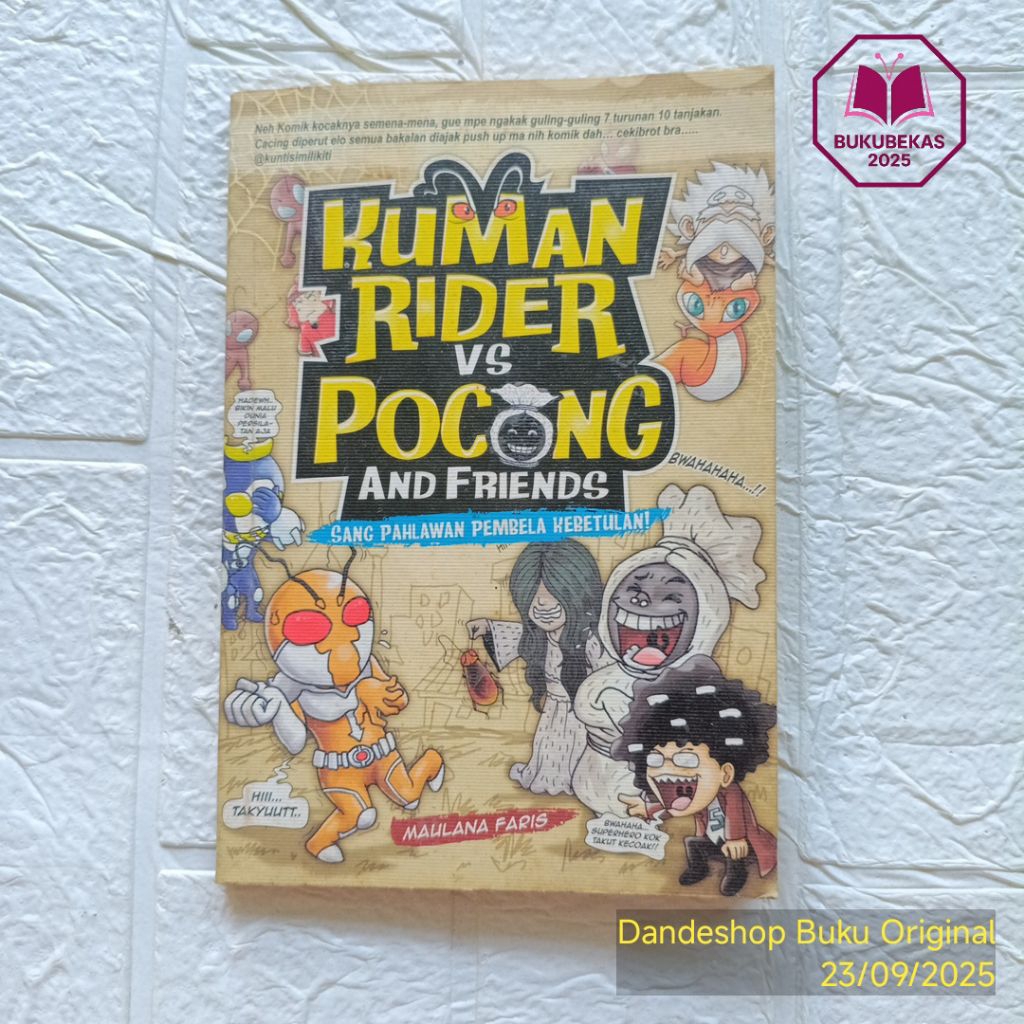 Garger Rider vs Pocong และเพื่อน โดย Maulana Faris - The Battle of the Struggle! - การ์ตูนมือสองก่อน