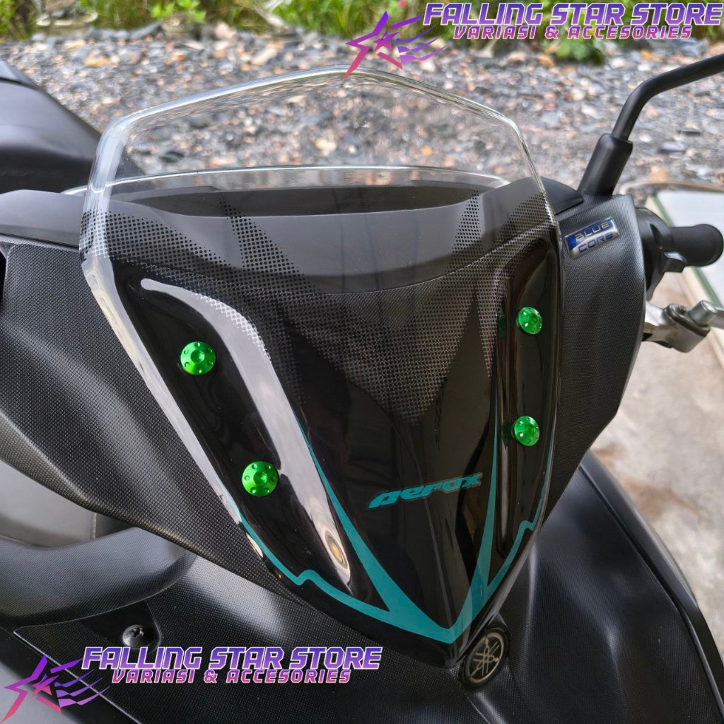 Visor Aerox 155 Vysor Aerox Alpha Aerox Cyber City Aerox Turbo Aerox ใหม่ Aerox Old PNP All Aerox 15