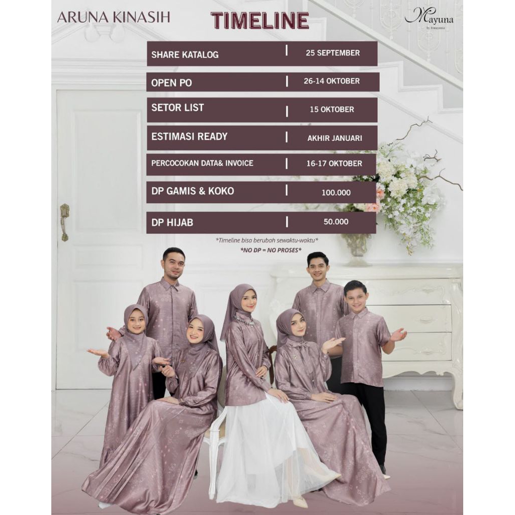 [PRE ORDER 25 SEP - 12 OCT] Aruna Kinasih by Mayuna Official