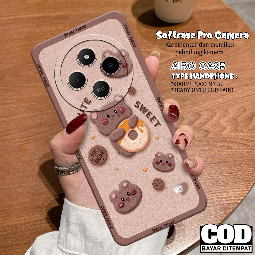 เคส XIAOMI POCO M7 5G 2025 - เคส XIAOMI POCO M7 5G 2025 Softcase - เคสแฟชั่นการ์ตูน - เคส XIAOMI POC