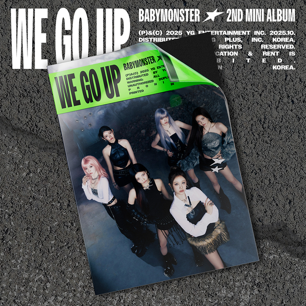 [PO REG] BABYMONSTER 2nd MINI ALBUM - WE GO UP (WE Ver.)