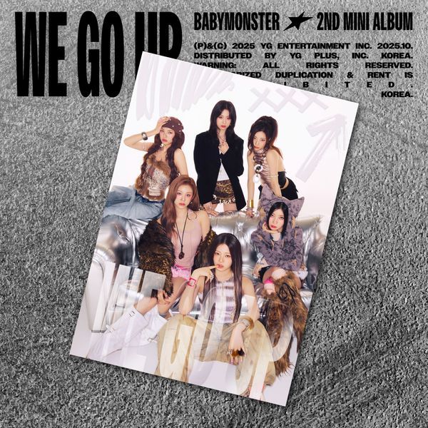 [PO REG] BABYMONSTER 2nd MINI ALBUM - WE GO UP (POSTACARD Ver.)