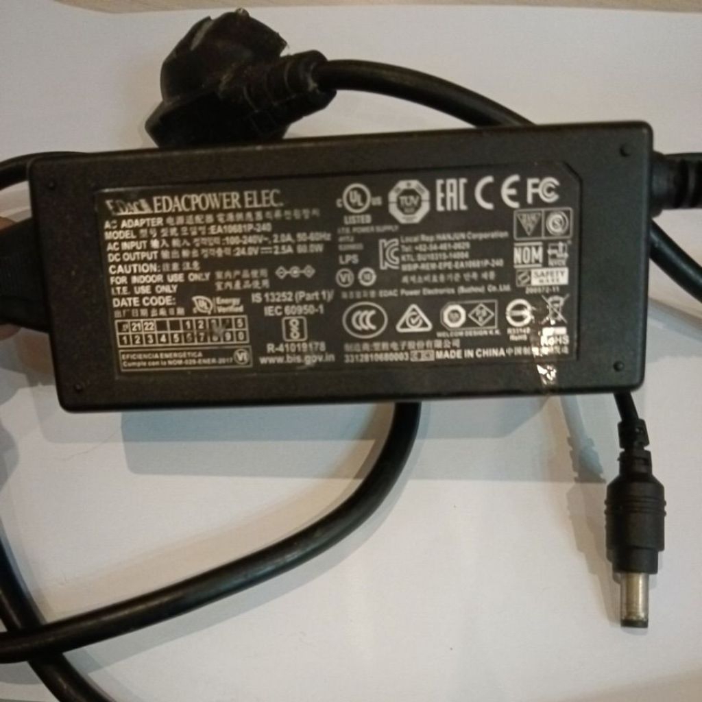 TSC TTP 244 pro Barcode Printer Adapter มือสองเดิม