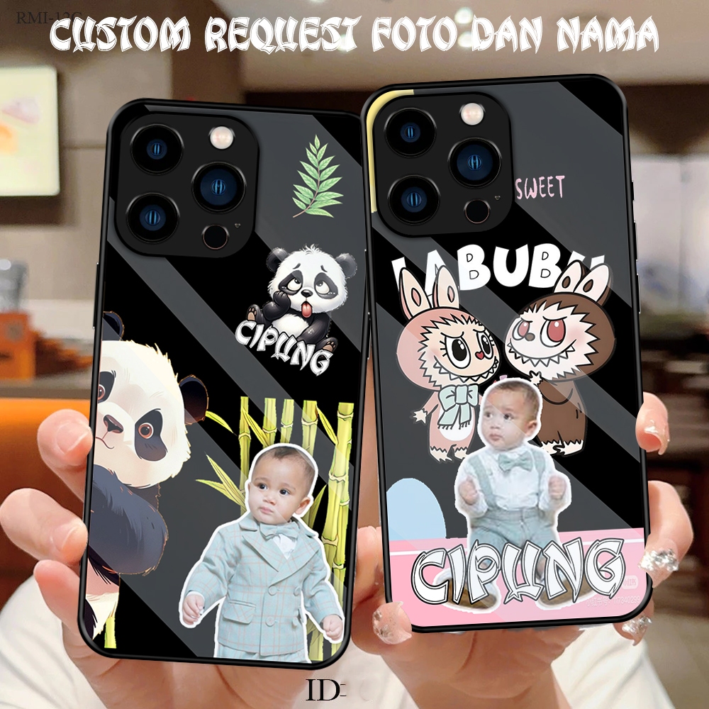 PJL11 CUSTOM REQUEST SOFTGLASS แก้วพรีเมี่ยม PHOTO และ NAME ACCORDING TO YOUR DESIRES สําหรับ VIVO V