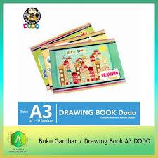 DODO A3 DRAWING BOOK 8 แผ่นเนื้อ 10 เล่ม