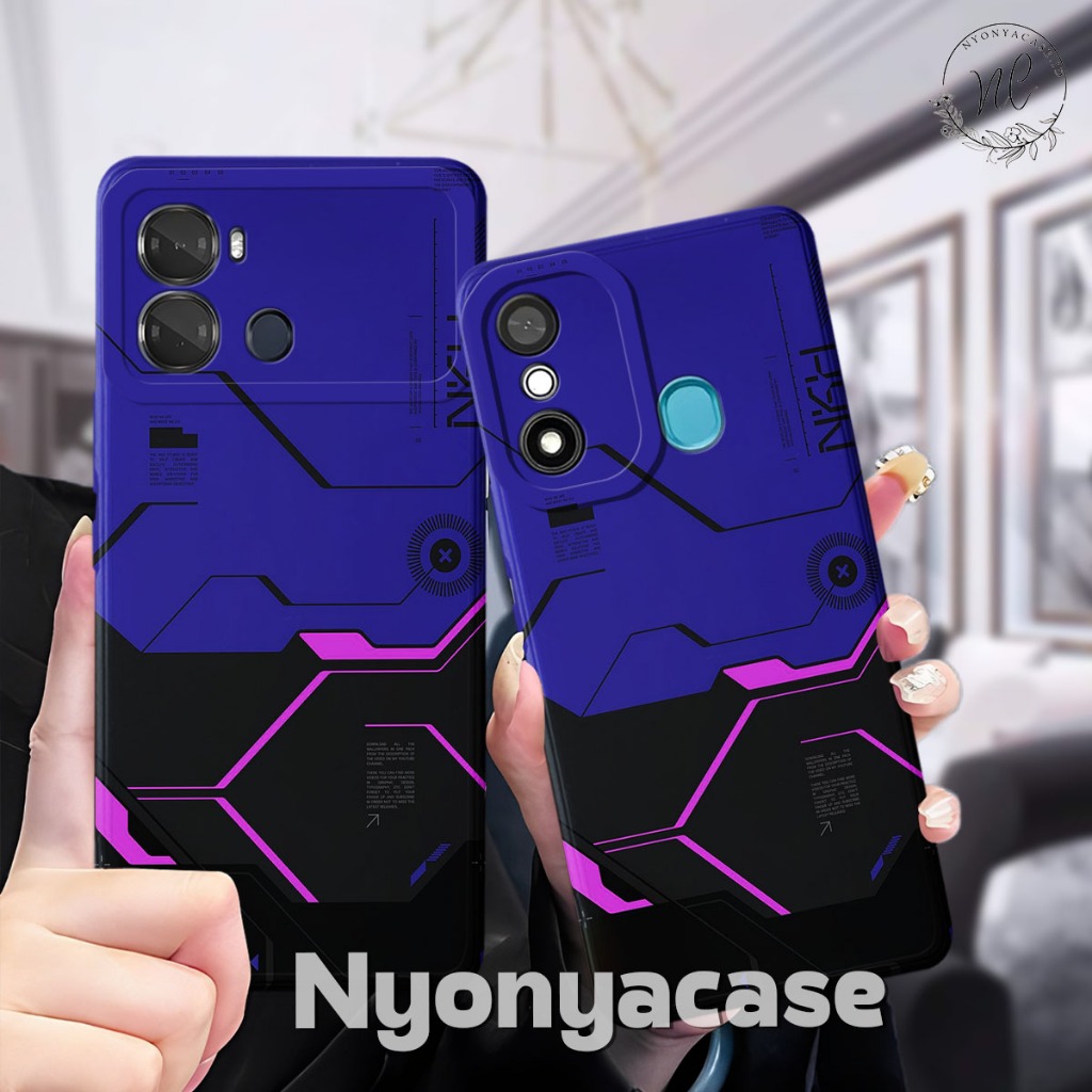 เคส Itel P40 - Itel P17 - Itel P65 - Itel A58 - Itel A49 - เคสแฟชั่น Softcase Macaron Protect Camera