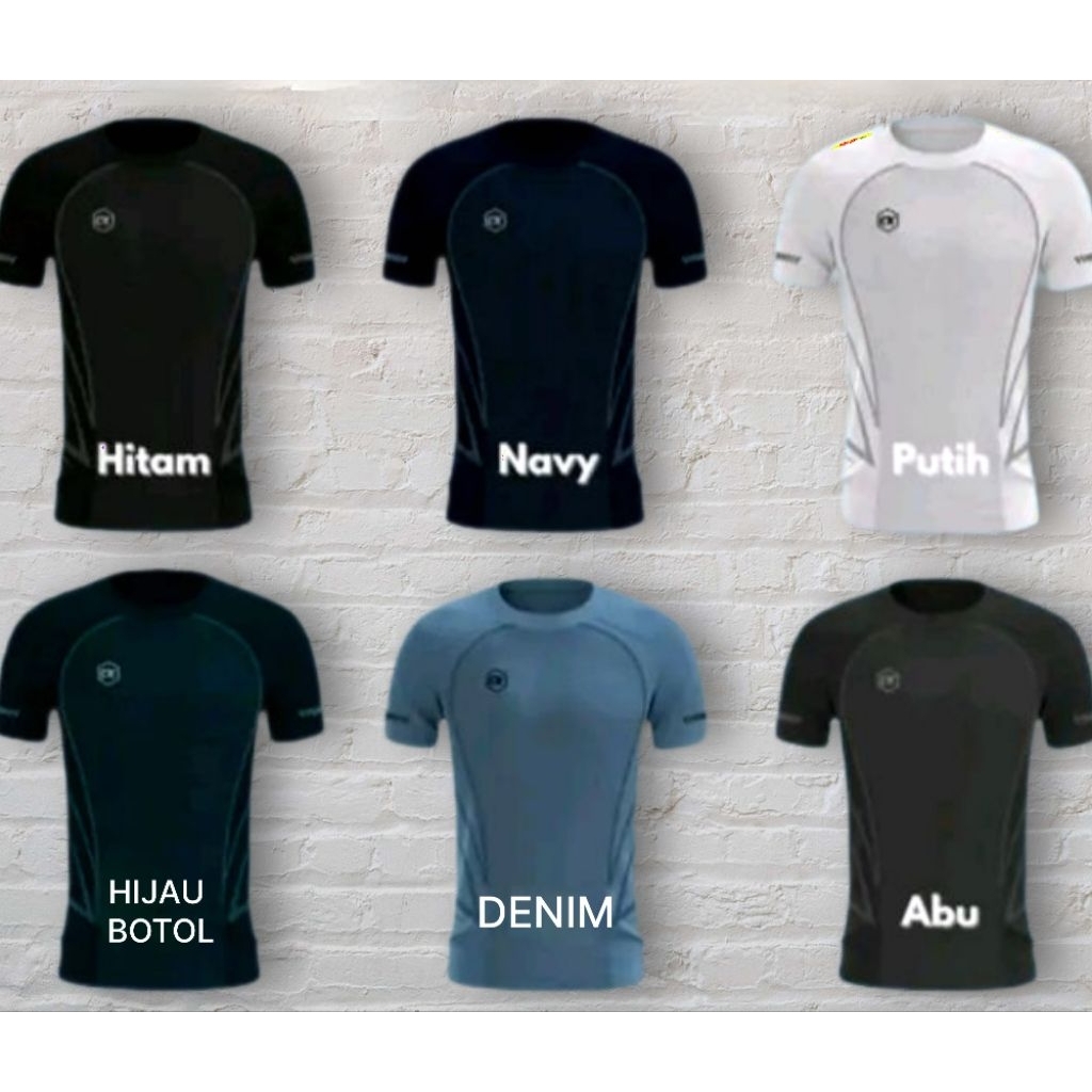 ใหม่ล่าสุดผู้ใหญ่ชุดกีฬา SLIM FIT GYM SHIRTS SHORT-SLEEVED FITNESS SHIRTS PLAIN SPORTS SHIRTS BADMIN