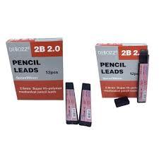 DEBOZZ MECHANICAL PENCIL CONTENTS LEADS 2B 2.0 PENCIL