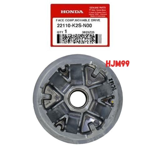 ROLLER HOUSING ROLLER FACE COMP MOVABLE HONDA VARIO 160 K2S STYLO 160 22110 K2S N00 ORIGINAL HONDA