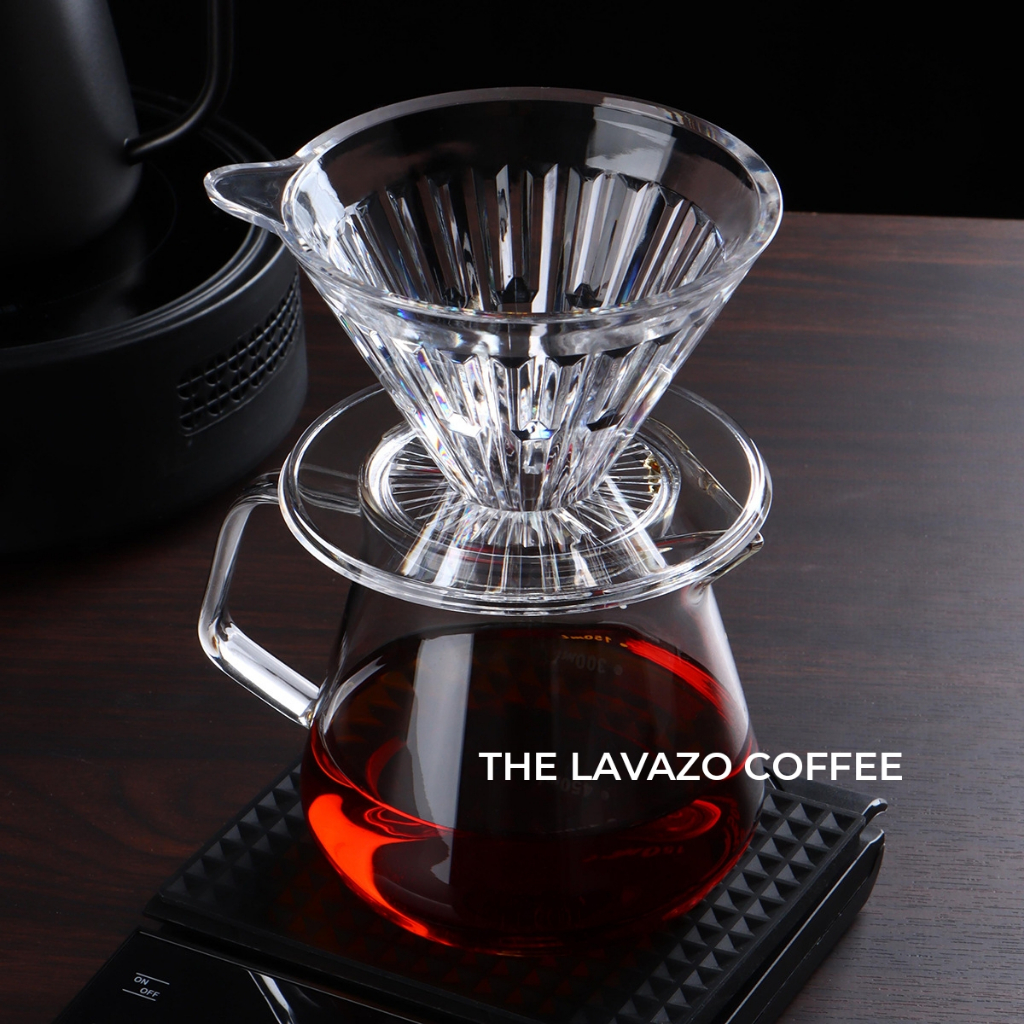 Coffee Dripper V60 CRYSTAL EYE Dripper รุ่น | V60 Crystal Eye Coffee Dripper