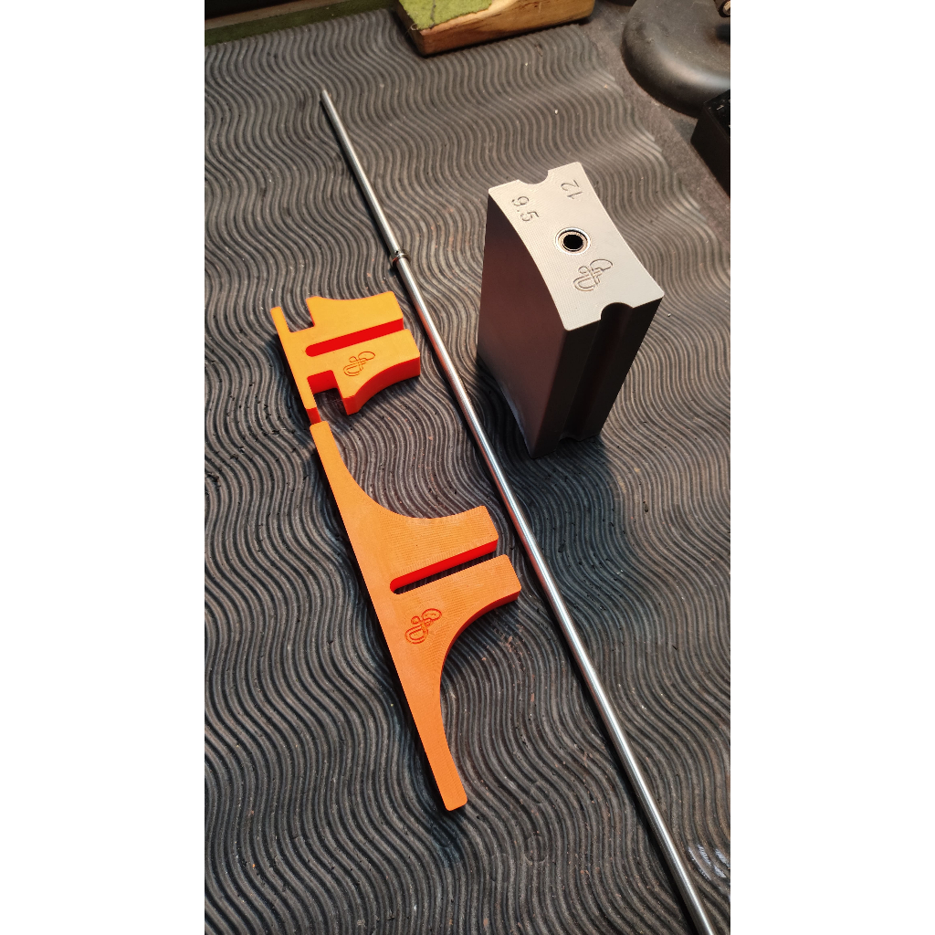 Stainless Rod Radius Jig สําหรับ Edging Guitar Bass Constru ชุดก่อสร้างคอ คอ Thru และ Acoustic (รวม 