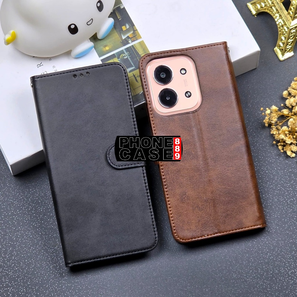 POCO C85 LEATHER FLIP CASE WALLET POCO C85