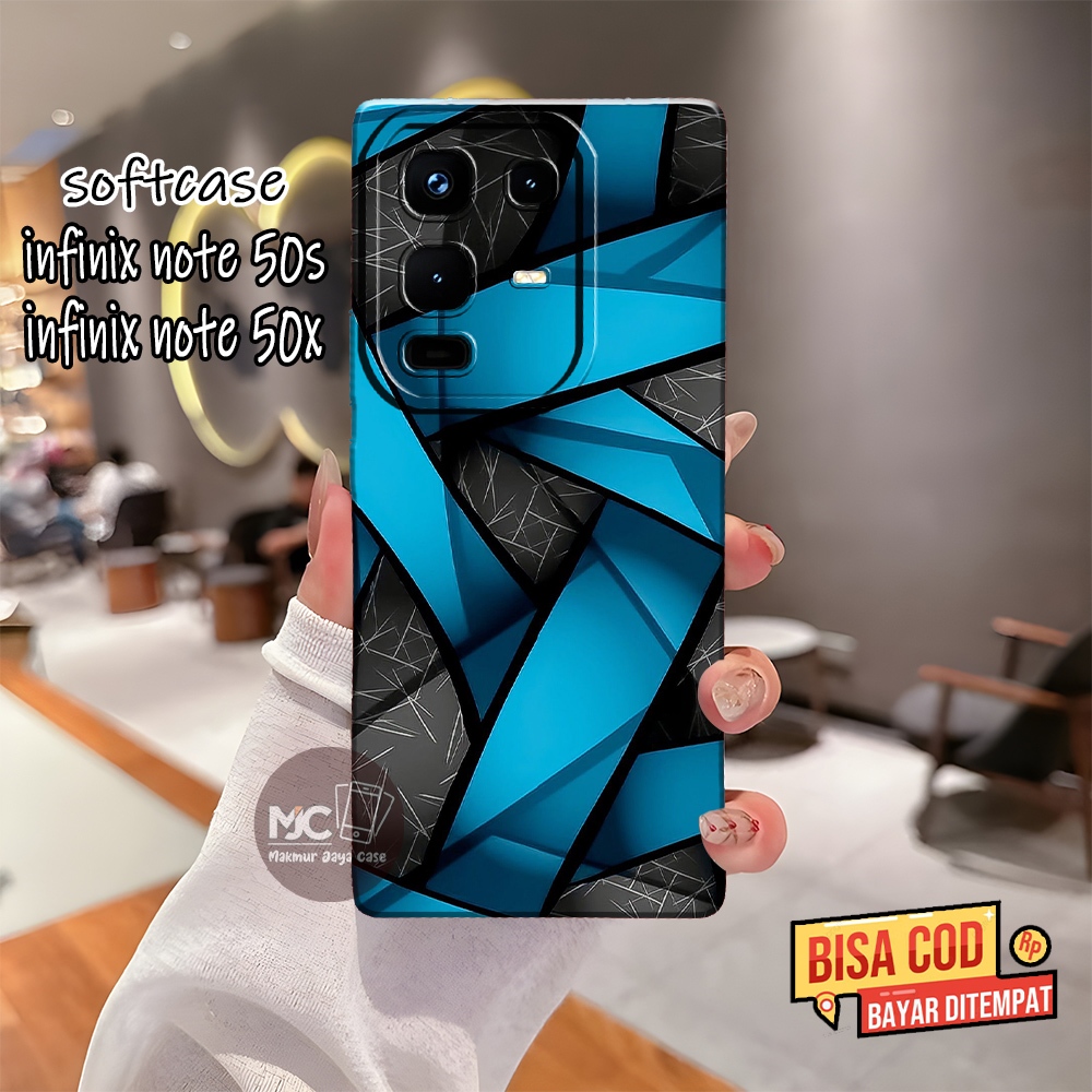 CASE INFINIX NOTE 50S NOTE 50X NOTE 50 NOTE 50 PRO LATEST - FASHION CASE - SOFTCASE PROCAMERA - MOTI